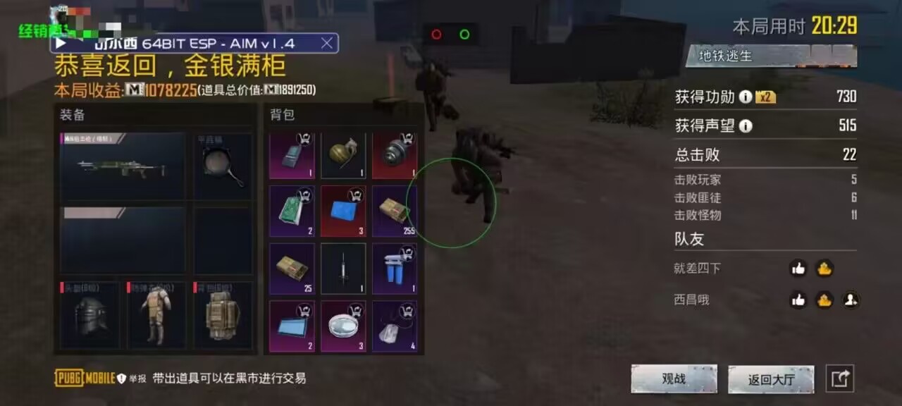 和平精英腾讯模拟器【青鸟】辅助外挂